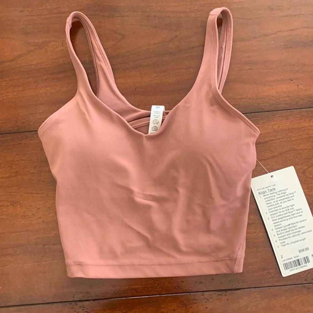 Lululemon Align Tank, size 2